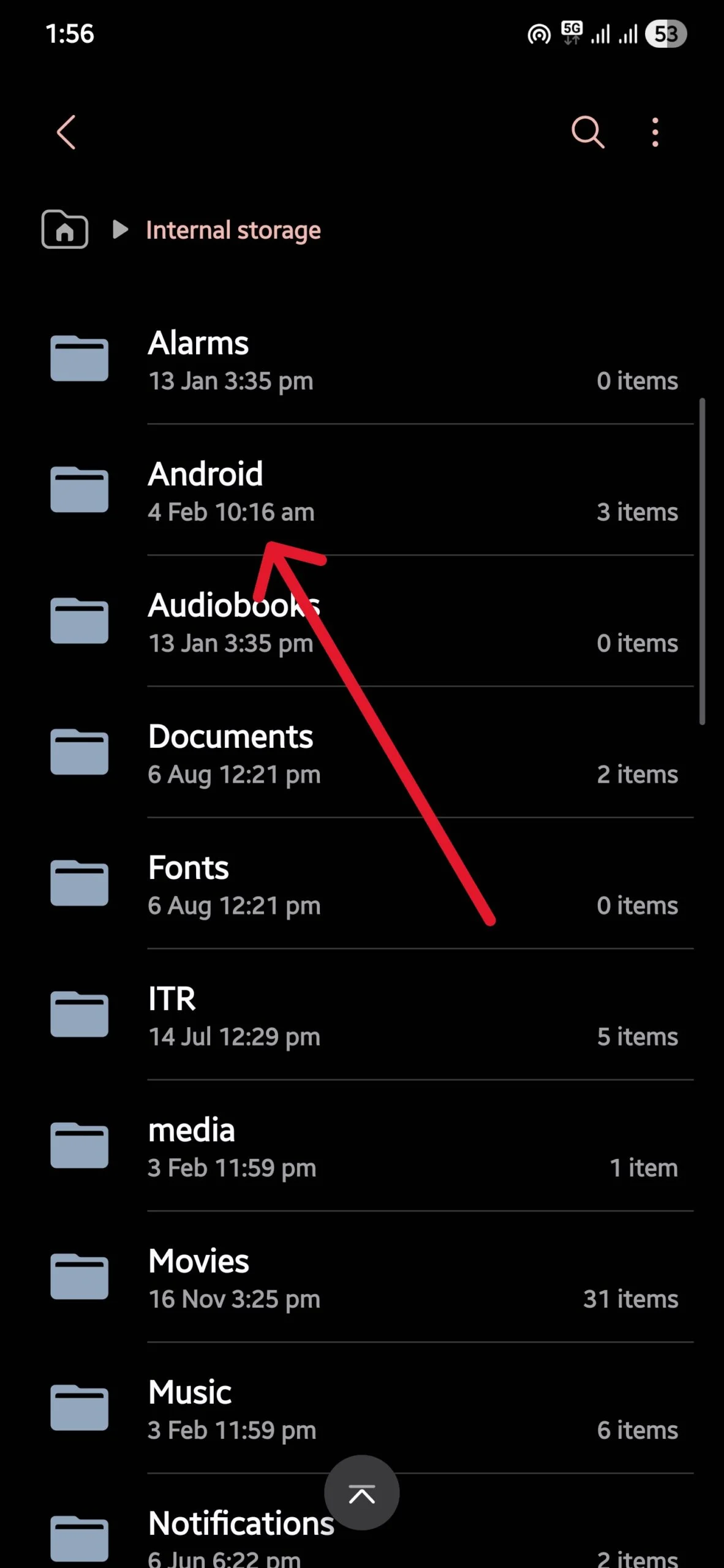 لقطة الشاشة 20251117 135656 تم تغيير حجم ملفاتي whatsapp backup too large? 5 tips to trim down the file size - screenshot 20251117 135656 my files scaled