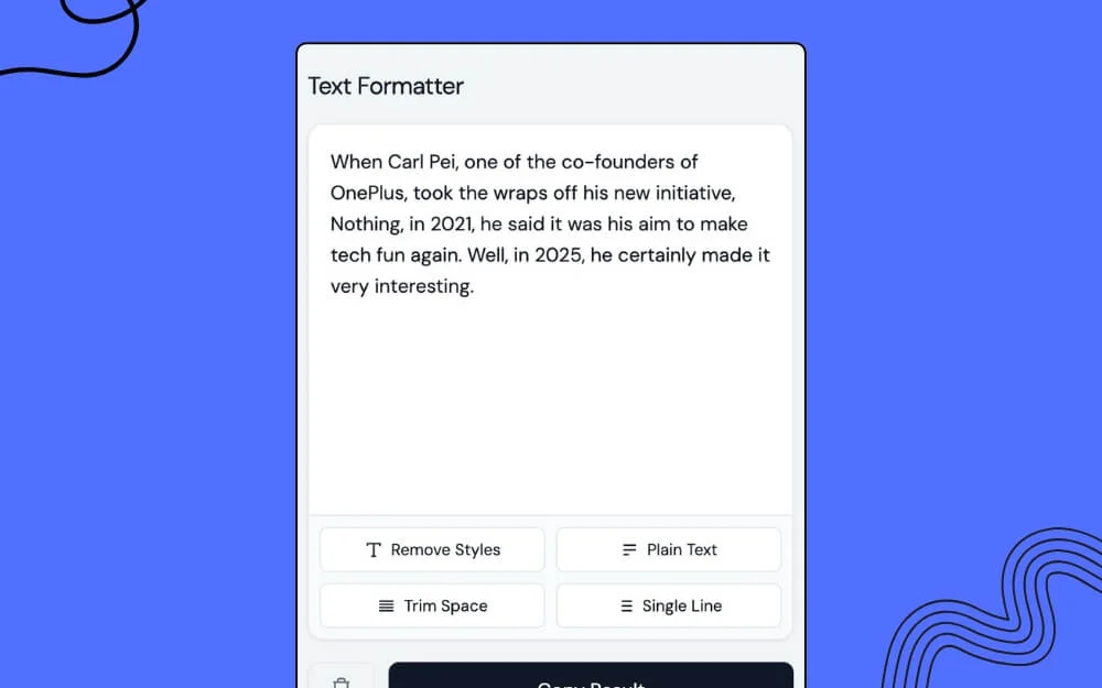 remove and format any text using this simple chrme extension 