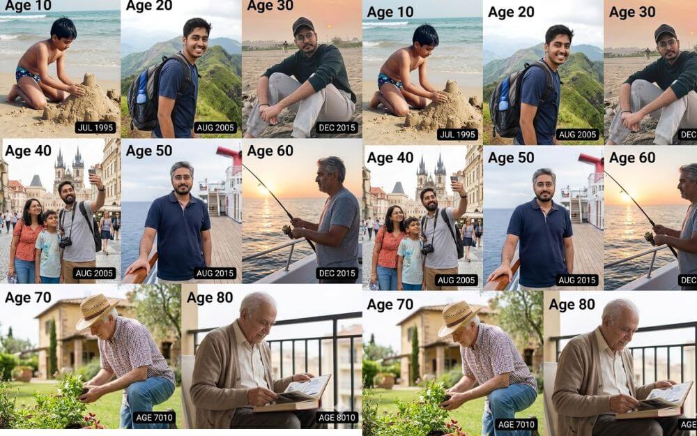 生成你旧的样子 generate your old look