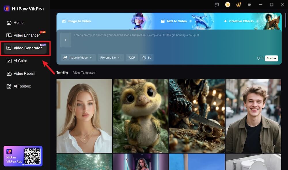 Hitpaw vikpea генератор ИИ hitpaw vikpea ai generator