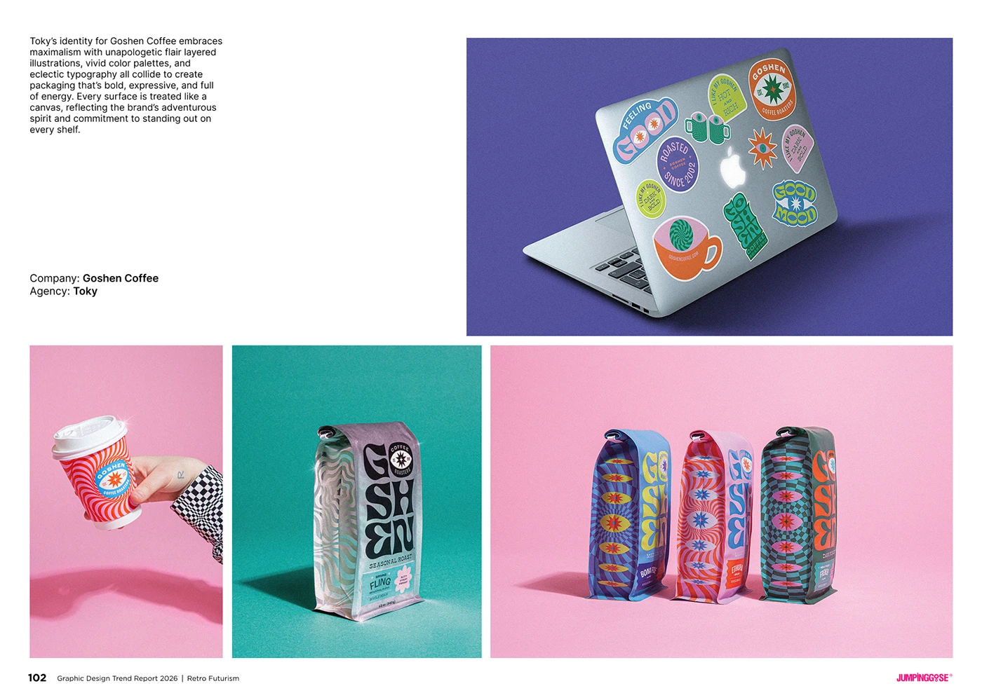Bold maximalist graphic composition balancing visual excess with structured design systems