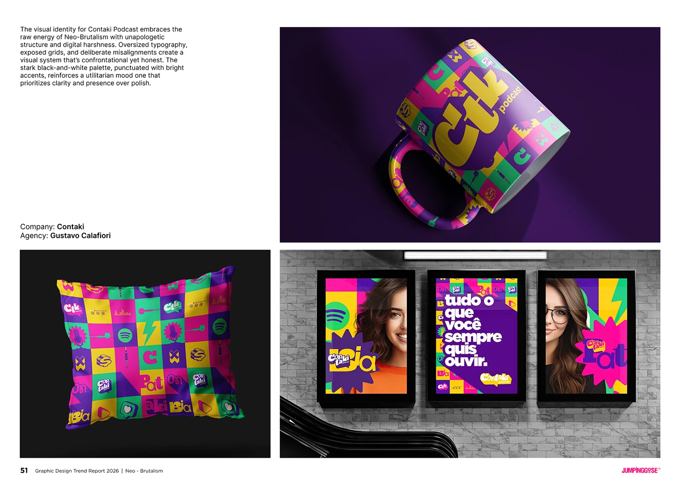 Confident neo-brutalist graphic design emphasising structure, hierarchy, and impact