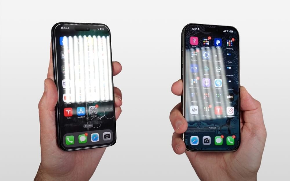 anti reflective display 