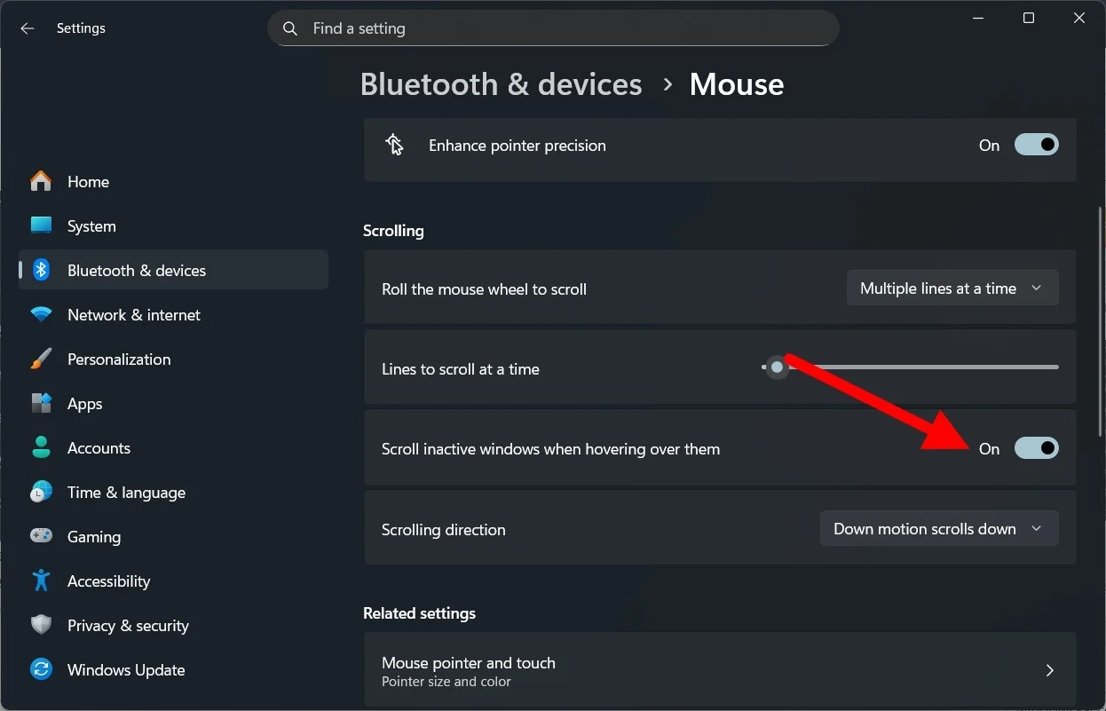 make your pc more efficient with these windows accessibility features - activate window upon hovering 1