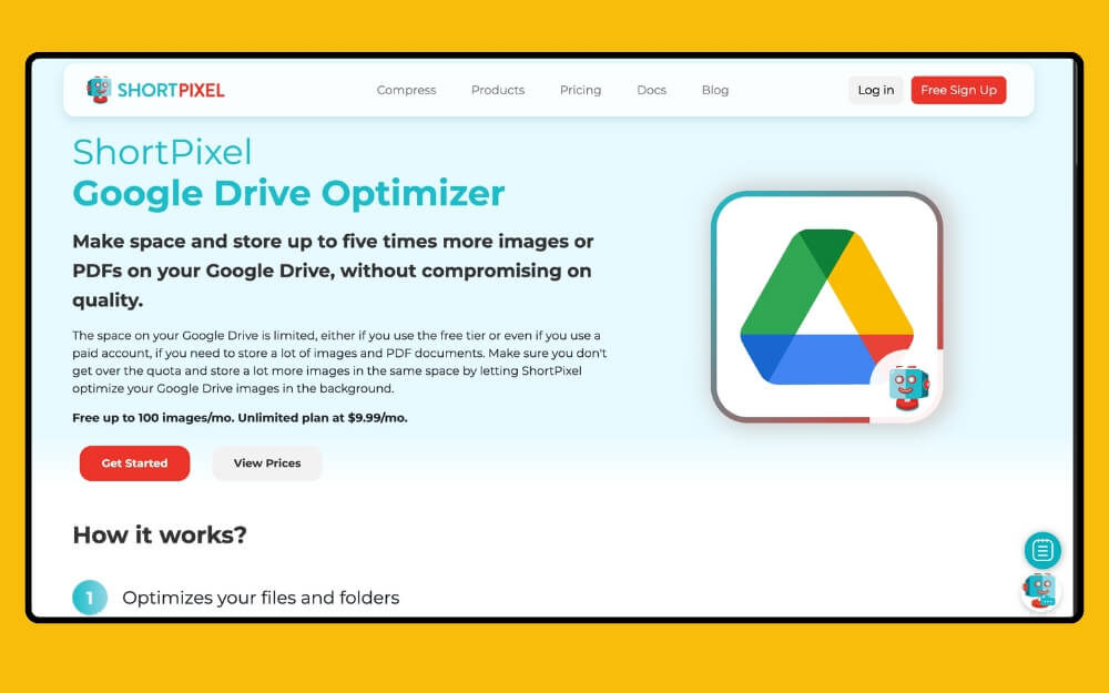 short pixel google drive optimizer