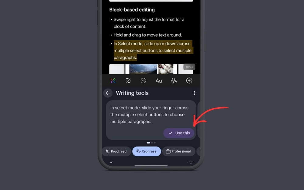 open apps or actions without unlocking