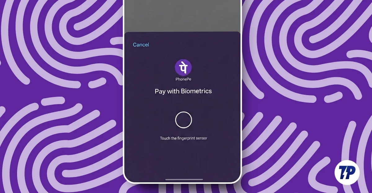 how to enable biometric payments in phonepe?