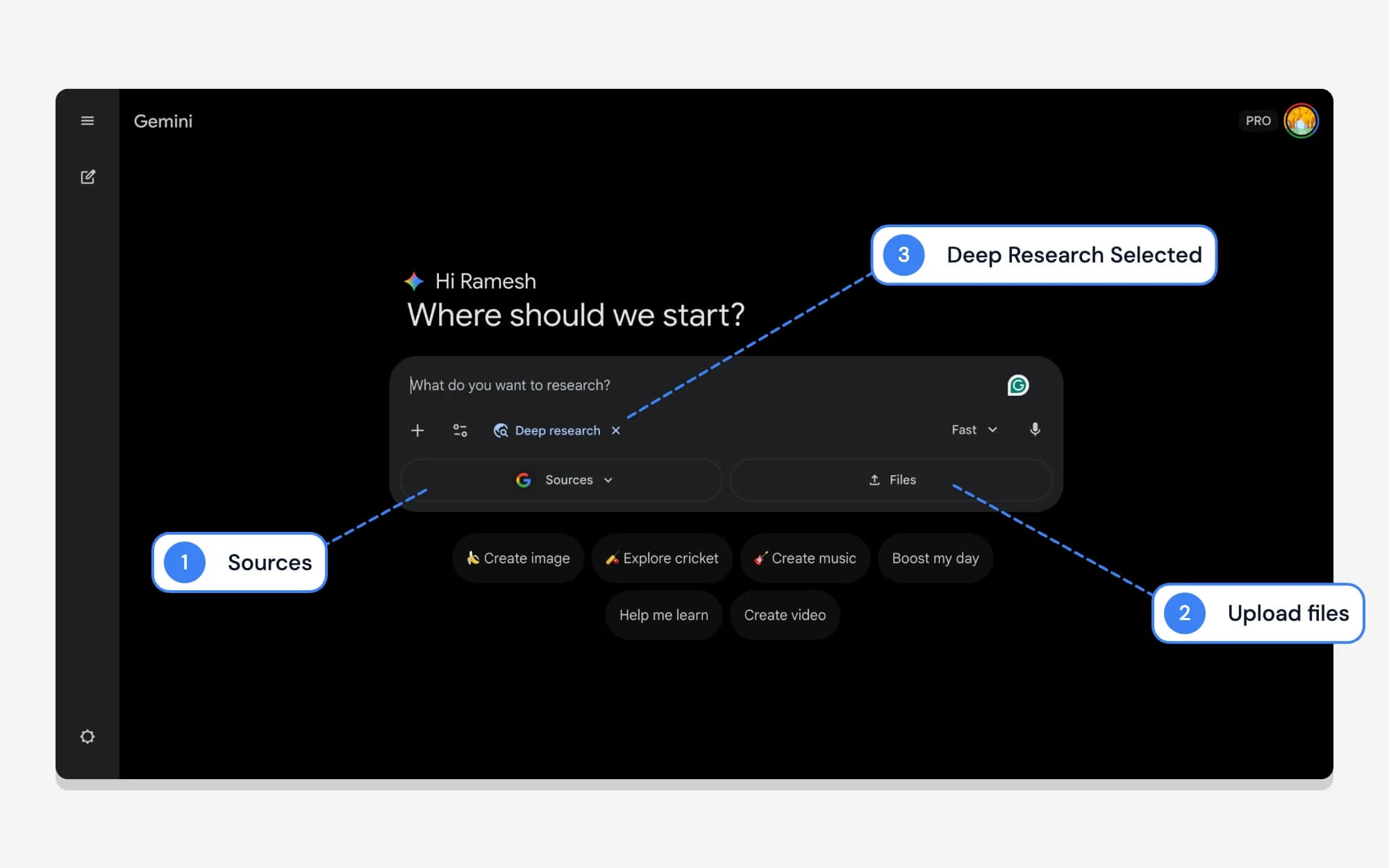 谷歌雙子座深度研究介面 google gemini deepresearch interface