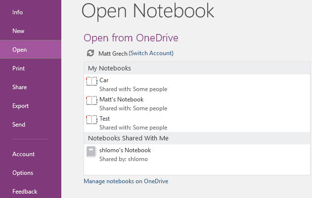 OnenoteSharing