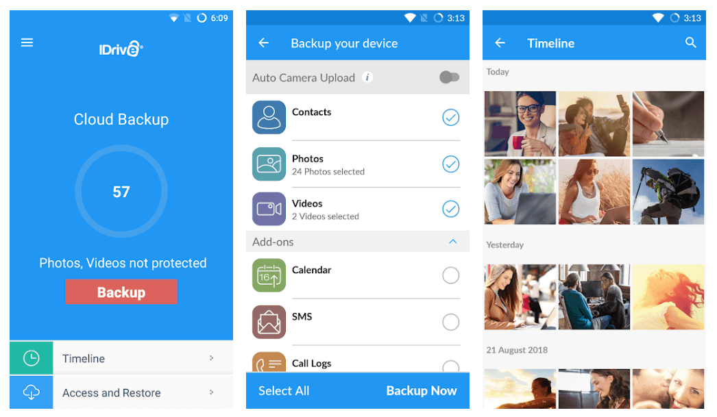 IDrive - 適用於 Android 的最佳雲存儲應用程序