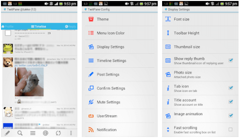 TwitPane - 適用於 Android 的最佳 Twitter 應用