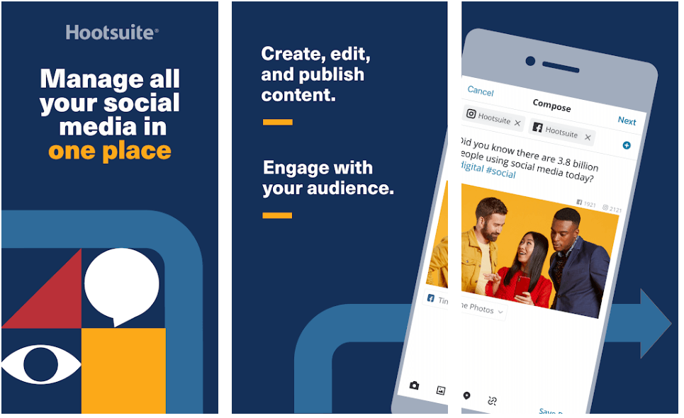 Hootsuite - 適用於 Android 的最佳 Twitter 應用程序