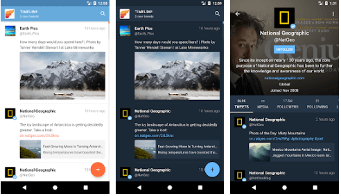 Fenix 2 - 適用於 Android 的最佳 Twitter 應用程序
