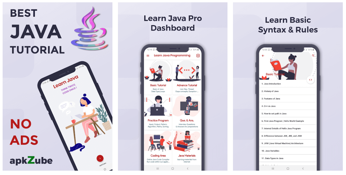 Learn Java Pro - 適用於 Android 智能手機的最佳教育應用
