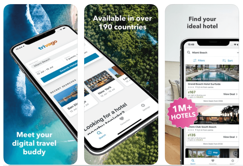 Trivago - 最佳旅遊應用