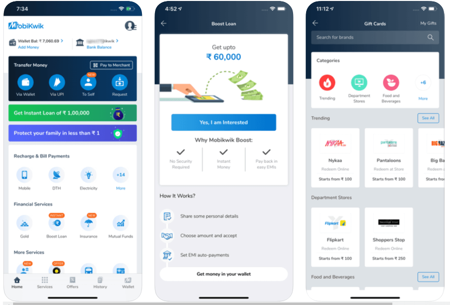 MobiKwik - 賺取免費餘額的最佳應用