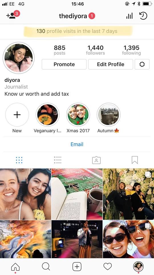 第二種方法使用 Instagram 帖子了解誰查看了您的 Instagram 個人資料:
