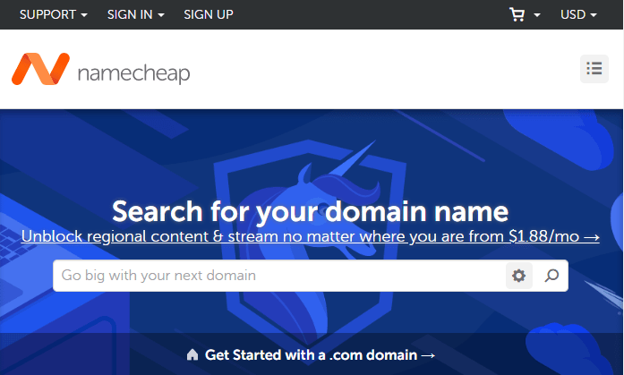 NameCheap - Famoso registrar di nomi di dominio