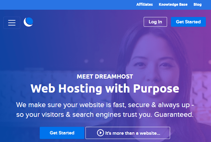DreamHost - I migliori provider di indirizzi di dominio