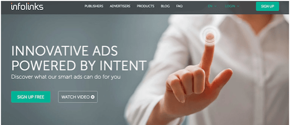 Infolinks - 最佳 Google Adsense 替代品