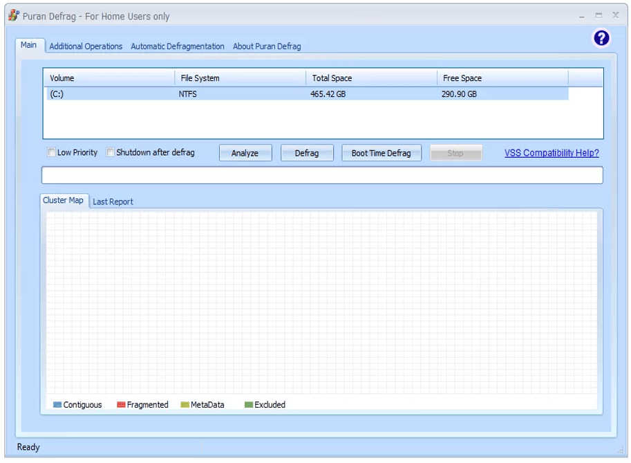 Puran碎片整理 Puran Defrag Software