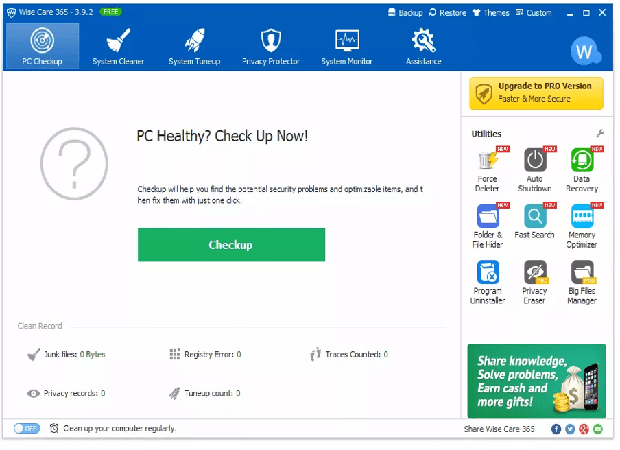 智慧關懷 365 Wise Care 365 - Best Software For Windows Defrag