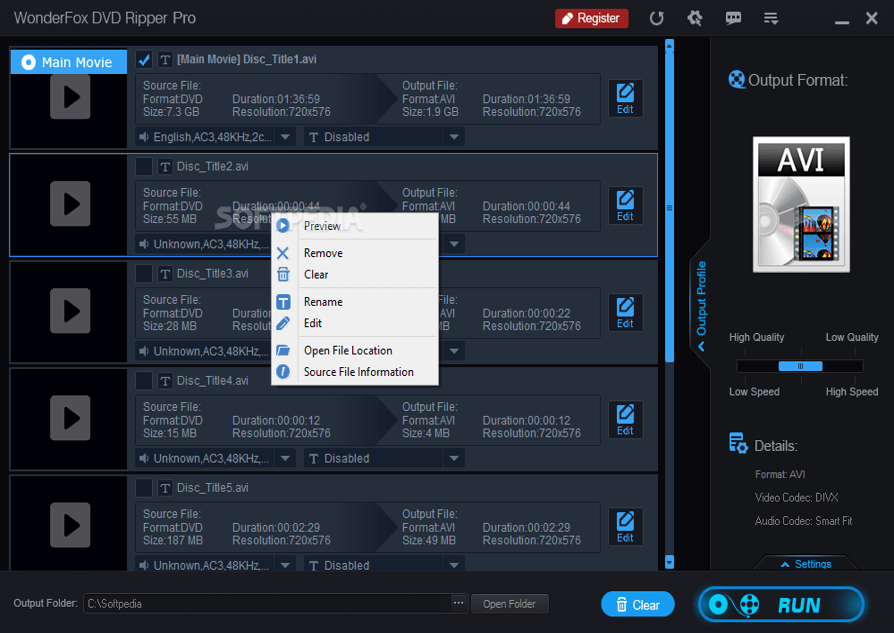 WonderFox DVD 開膛手 Pro WonderFox DVD Ripper Pro