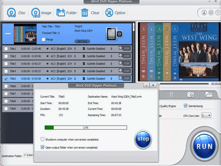 WinX DVD 開膛手白金 WinX DVD Ripper Platinum