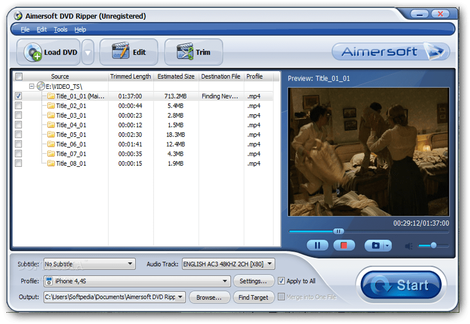 Aimersoft DVD 開膛手 Aimersoft DVD Ripper