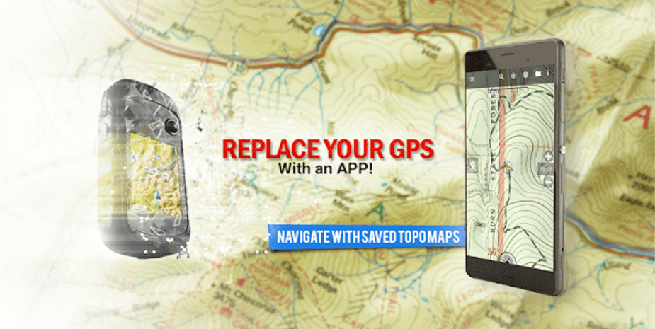 最佳 Google Map Alternative - BackCountry Navigator TOPO GPS