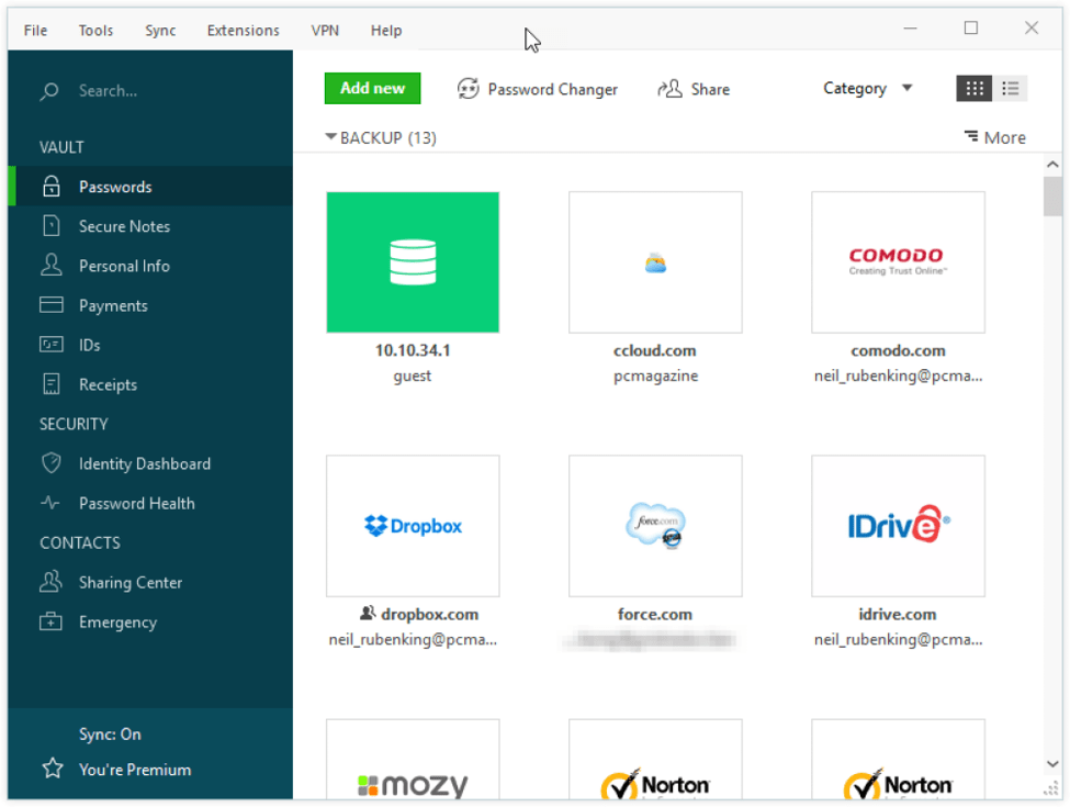 最高のパスワードマネージャーソフトウェア-Dashlane