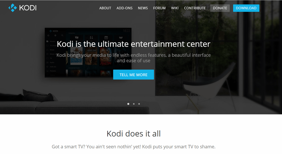適用於 Windows 的最佳免費媒體播放器 - Kodi