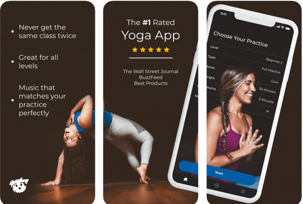 Giù cane Down Dog - Yoga App