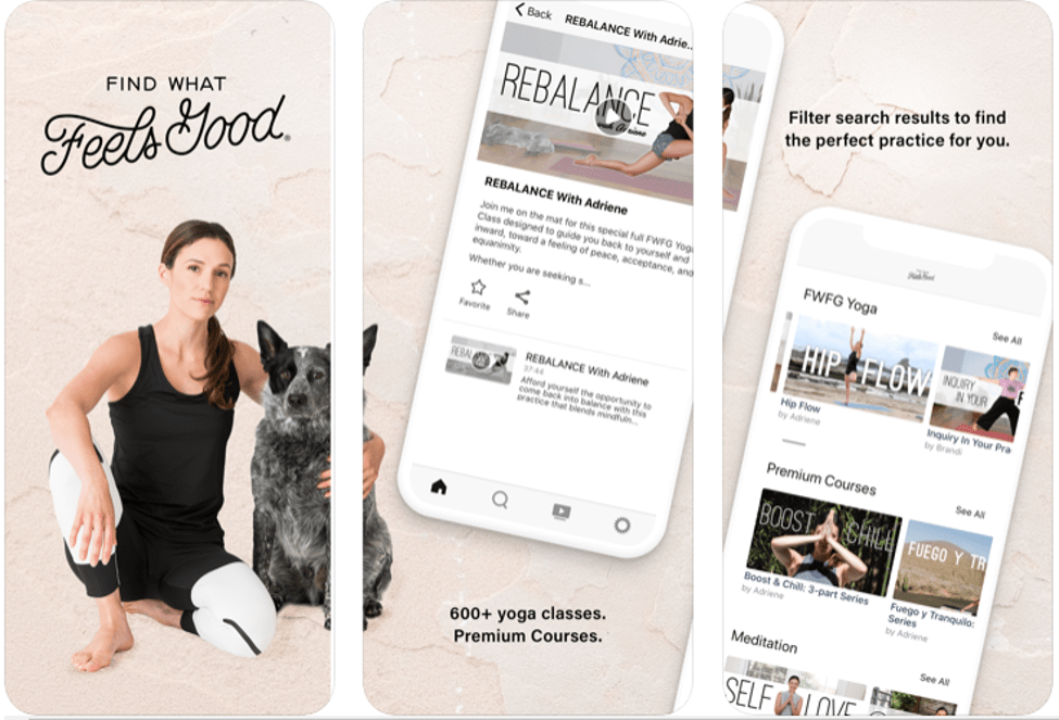 Trova ciò che ti fa sentire bene: Yoga con Adriene Find What Feels Good: Yoga With Adriene