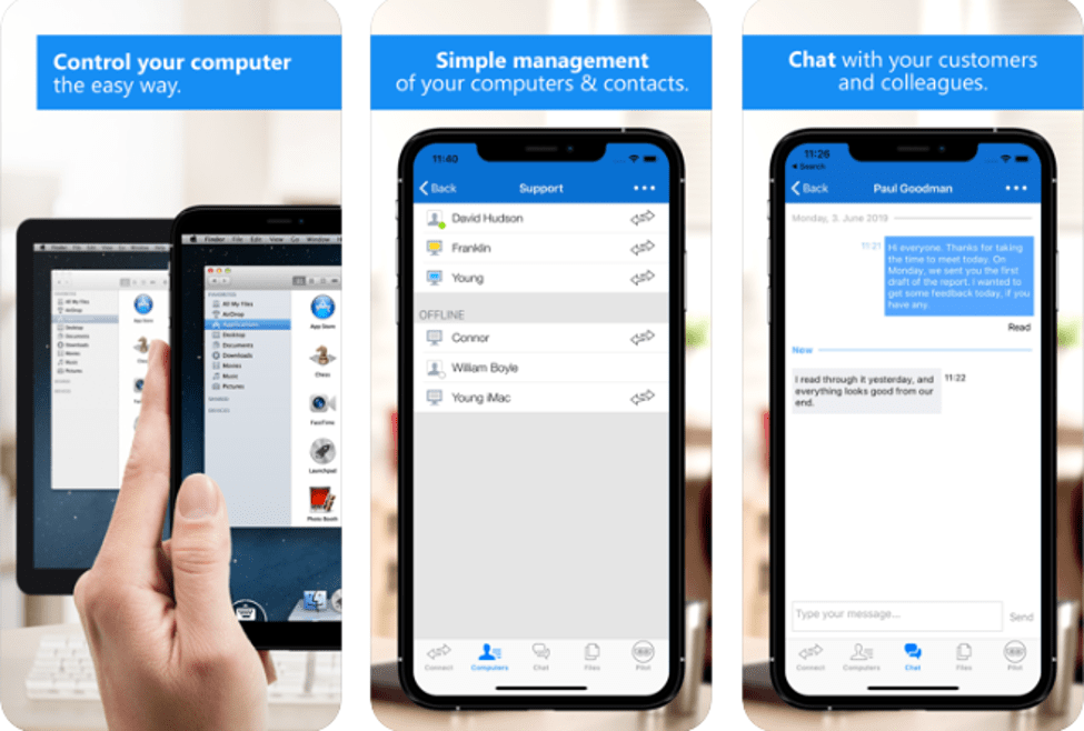 最高のスクリーンミラーリングアプリ-TeamViewer
