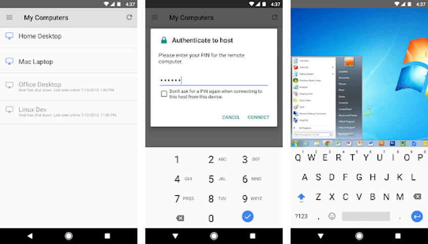 最高の画面ミラーリングアプリ-Chromeリモートデスクトップ