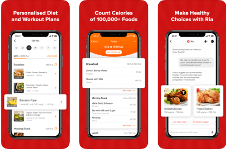 HealthifyMe-最高のカロリーカウンターアプリ