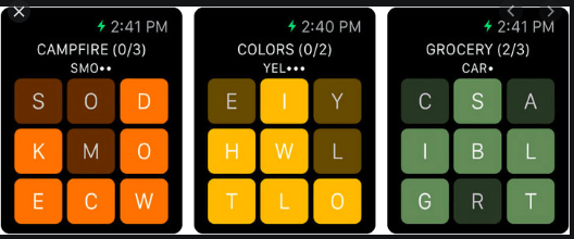 字母墊 - 簡單的 Apple Watch 遊戲