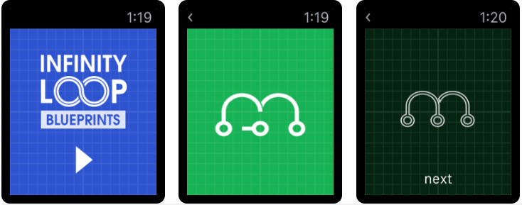 Infinity Loops: Blueprints - 適用於 Apple 手錶的流行益智遊戲