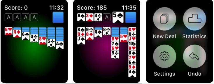 Solitaire the Game - 玩 Apple Watch 的紙牌遊戲