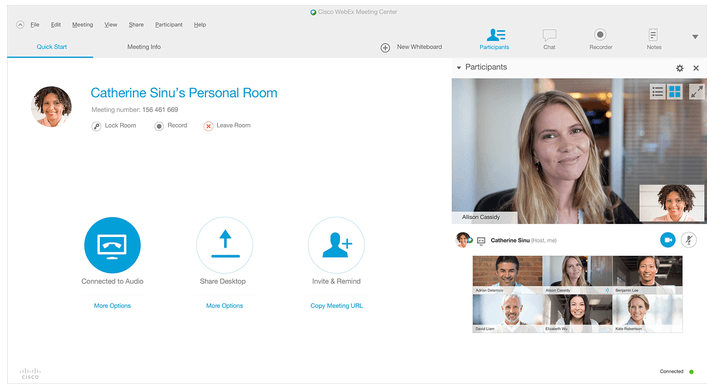Cisco WebexMeetings-ビデオ会議ソフトウェア