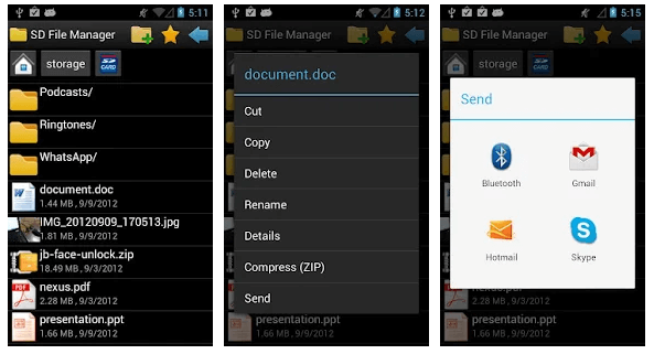 SD 文件管理器 - 適用於 Android 平台的最佳文件管理器應用