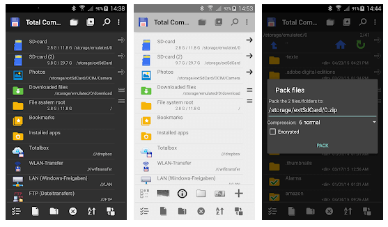 Total Commander - 適用於 Android 的最佳免費文件管理器