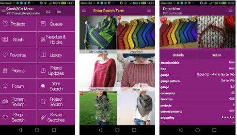 Stash2Go: Ravelry in movimento