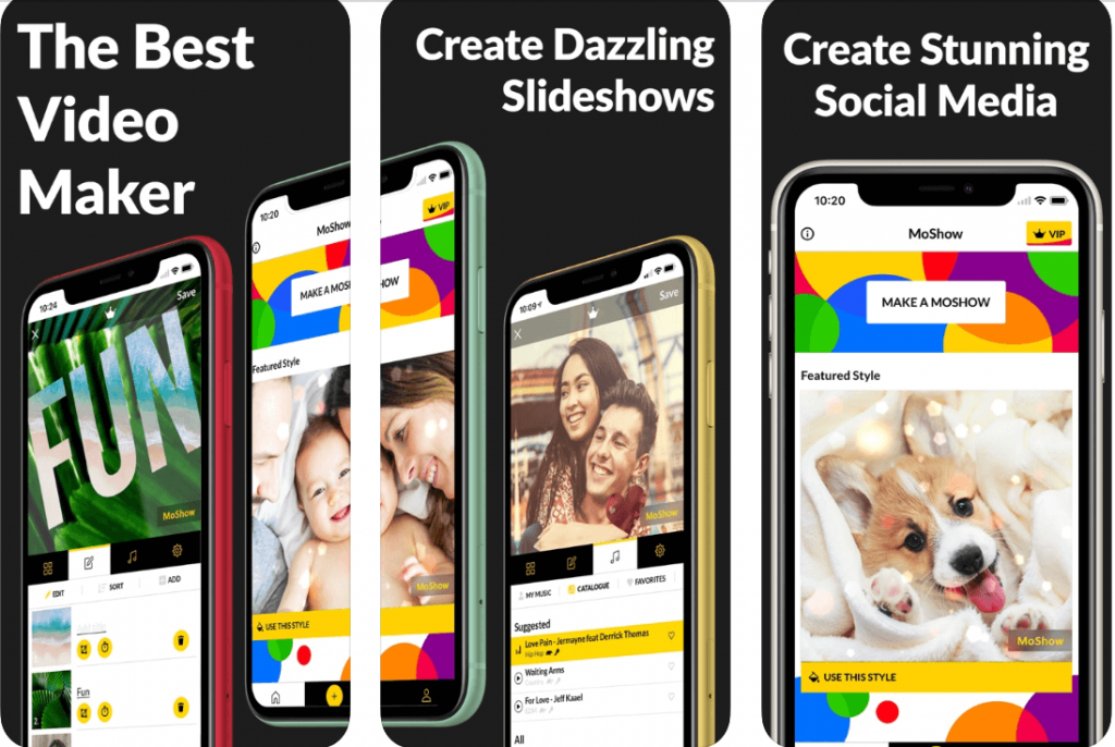 MoShowスライドショーの写真とビデオ MoShow Slideshow Photo & Video