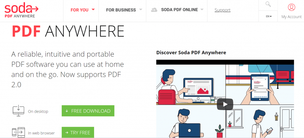 Soda PDF - 適用於 Windows 的 PDF 編輯軟件