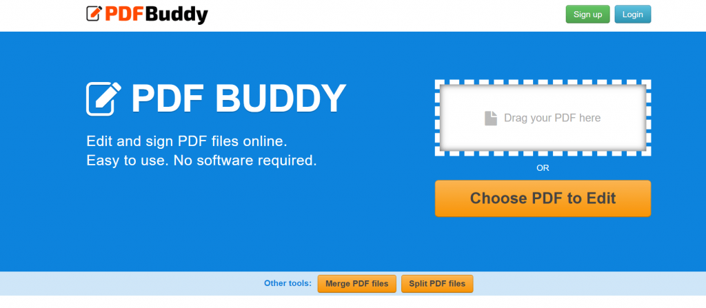 PDF Buddy - 適用於 Windows 的最佳免費 PDF 編輯器