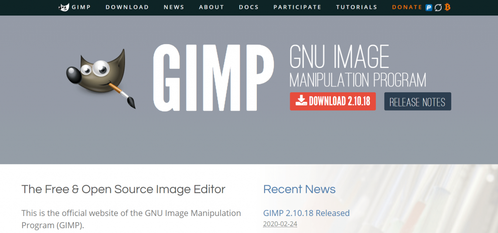 GIMP - 適用於 Mac 的最佳照片編輯器工具