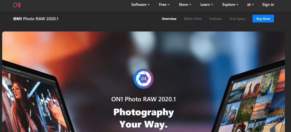 ON1 Photo Raw - 2020 年最佳照片編輯應用