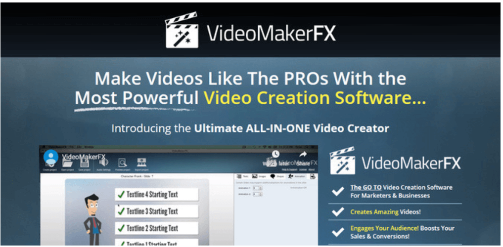 VideoMakerFX - 白板動畫軟件
